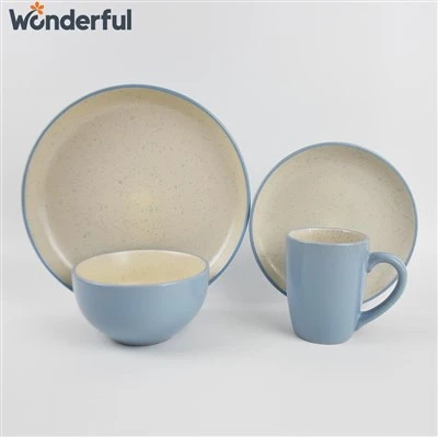 Set de glazură de glazură de culoare albastru